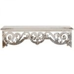 mensola da parete in legno anticato di Blanc Mariclò