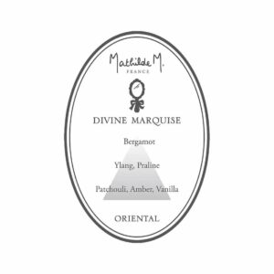 Profumo d'ambiente Divine Marquise 100ml della collezione francese Mathilde M - immagine 2