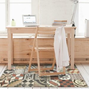 Tappeto Borgo Eclectic Smoked in vinile 60x97 Beija Flor - immagine 3