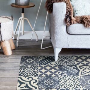 Tappeto Eclectic Blue in vinile 60x180 Beija Flor - immagine 2
