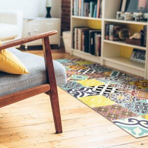 Tappeto Eclectic Colourful in vinile 60x80 Beija Flor - immagine 2
