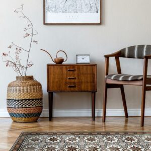 Tappeto Gothic Terracotta Antique in vinile 60x180 Beija Flor - immagine 2