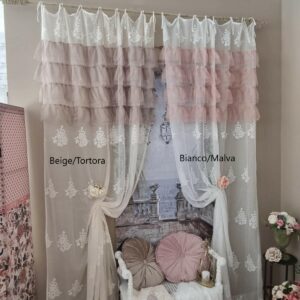 Tenda in pizzo e tulle Andromeda di L'Atelier17 - immagine 9