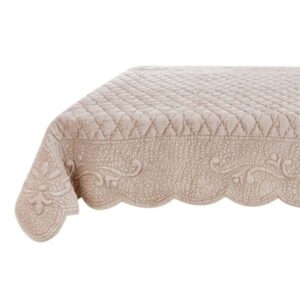 Copritavolo boutis 120x120 "Velvet" collection di Blanc Mariclò