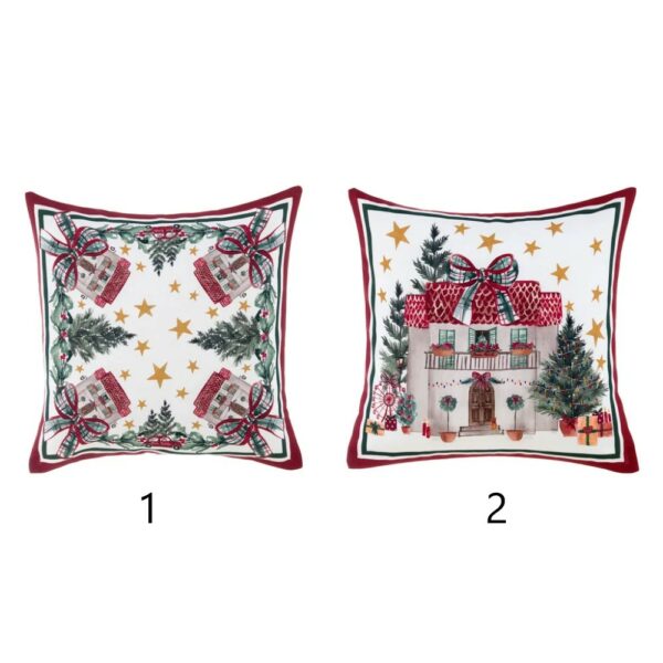Cuscino arredo "Un Natale Italiano" collection di Blanc Mariclò