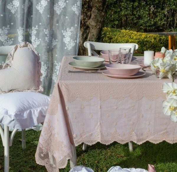Tovaglia in pizzo 160x280 Sunset di L'Atelier17