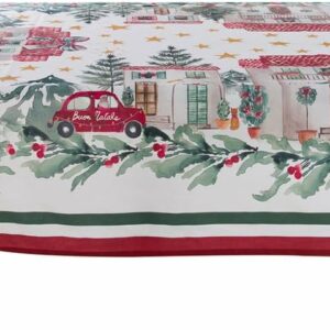 Tovaglia rettangolare "Un Natale Italiano" collection di Blanc Mariclò