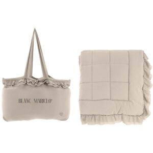 Trapunta matrimoniale invernale 300gsm 260x260 con gala Diamante Collection di Blanc Mariclò - immagine 3