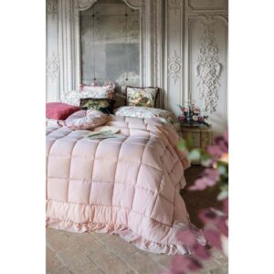 Trapunta matrimoniale invernale 300gsm 260x260 con gala Diamante Collection di Blanc Mariclò - immagine 5