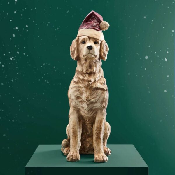 Santa Dog Golden Retriever